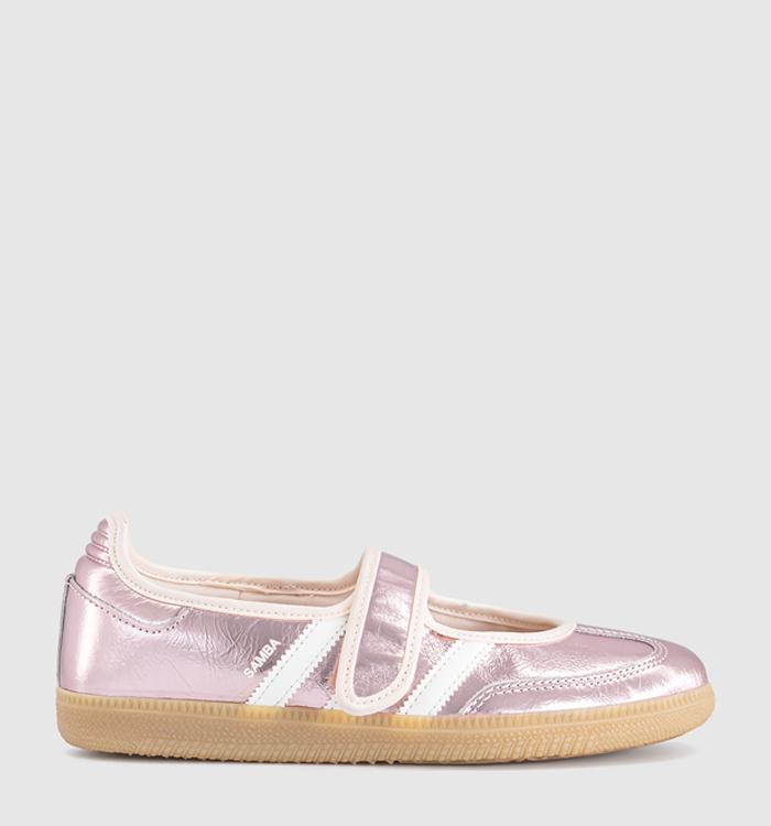 adidas Samba Jane Ballet Trainers Wonder Quartz Offwhite Gum