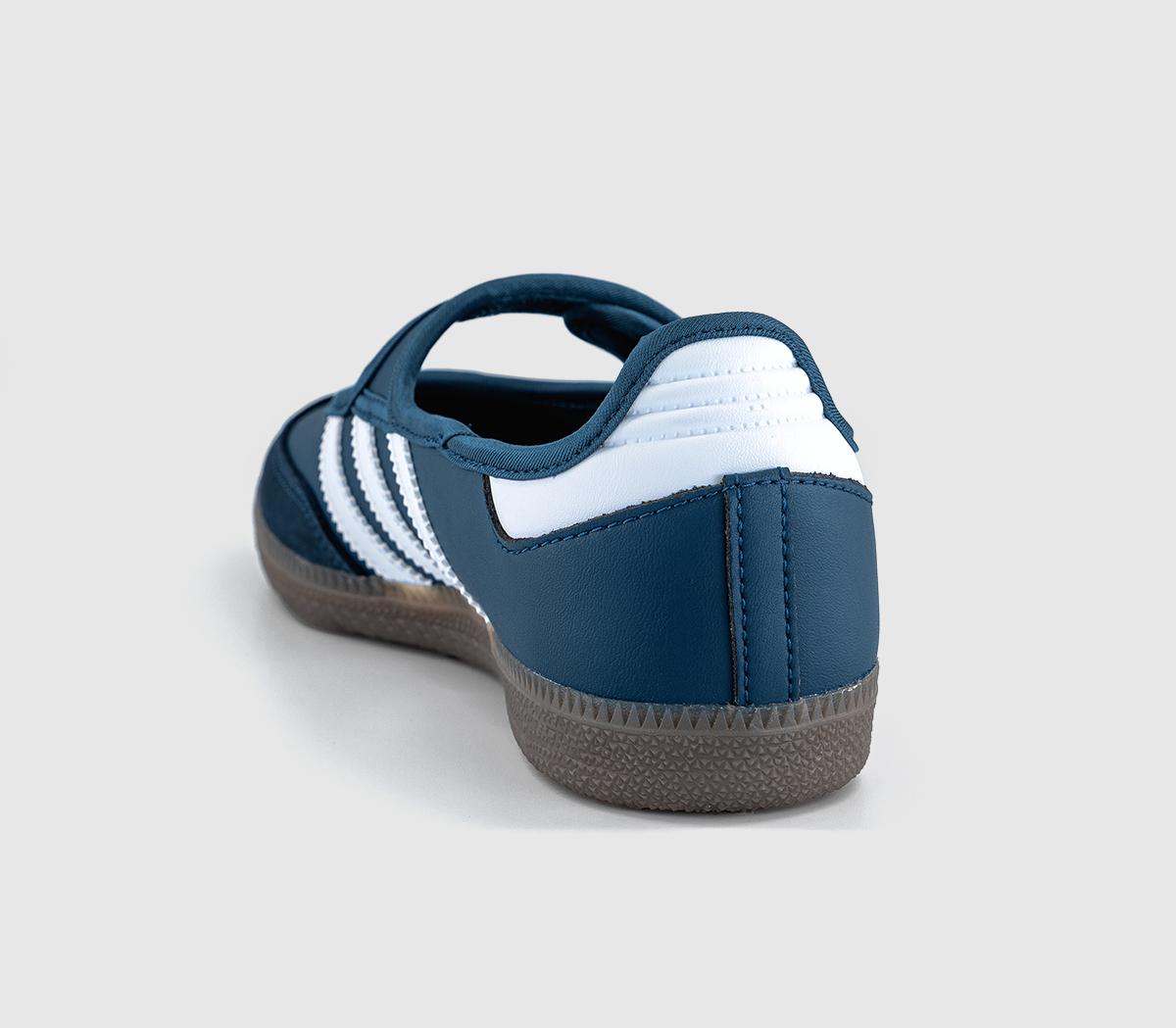 adidasSamba JanesCrew Navy White Gold Metallic