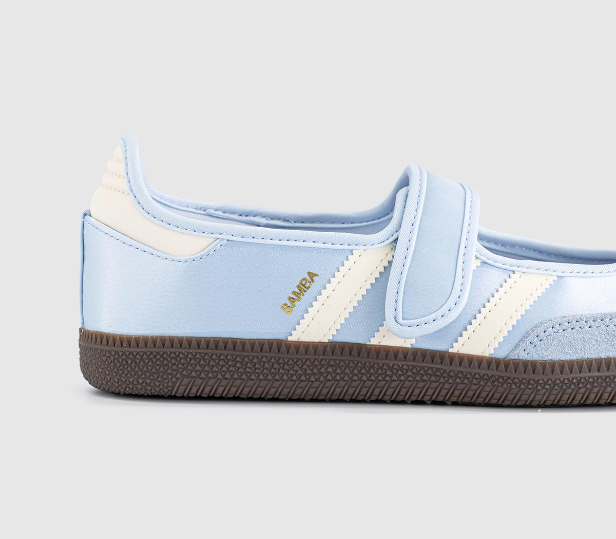 adidasSamba Jane Ballet Trainers Crystal Sky Cream White Gum