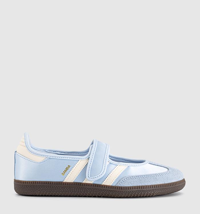 adidas Samba Jane Ballet Trainers Crystal Sky Cream White Gum