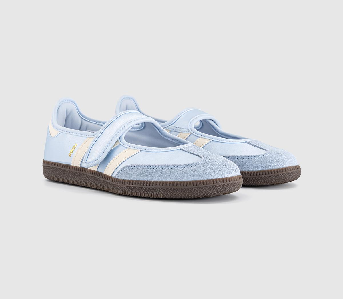 adidasSamba Jane Ballet Trainers Crystal Sky Cream White Gum