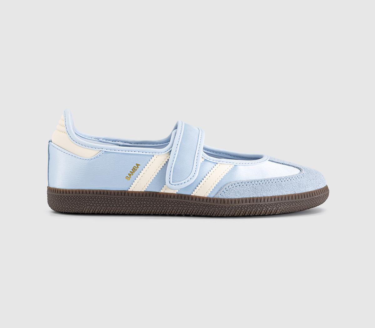 adidasSamba Jane Ballet Trainers Crystal Sky Cream White Gum