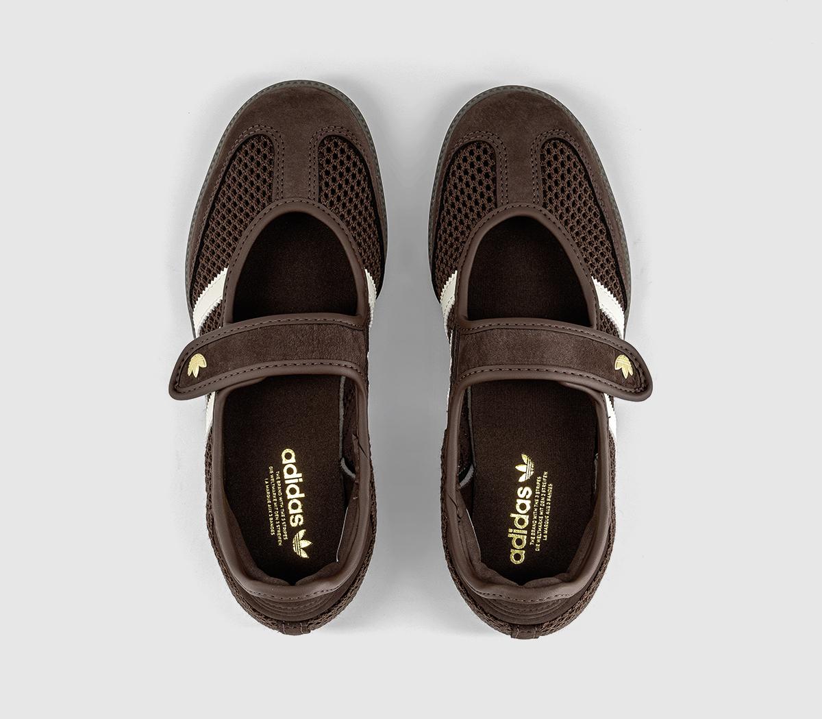 adidasSamba JanesBrown Offwhite Gold Metallic