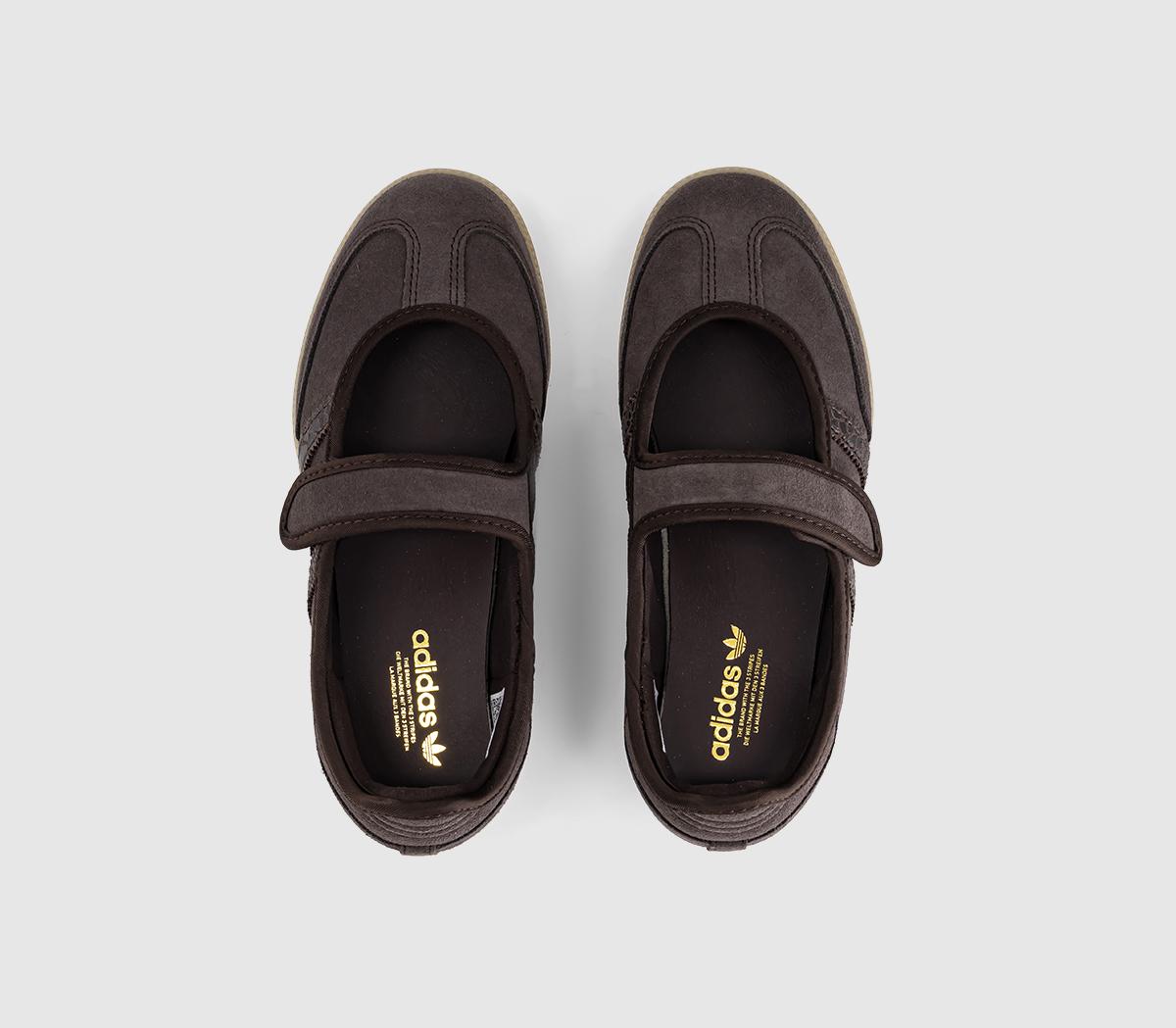 adidasSamba Jane Ballet TrainersAurora Coffee Gold Metallic