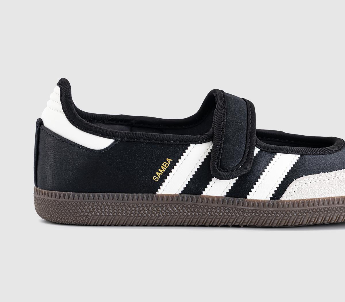 adidasSamba JanesBlack Black Light Silver Jade Horizon