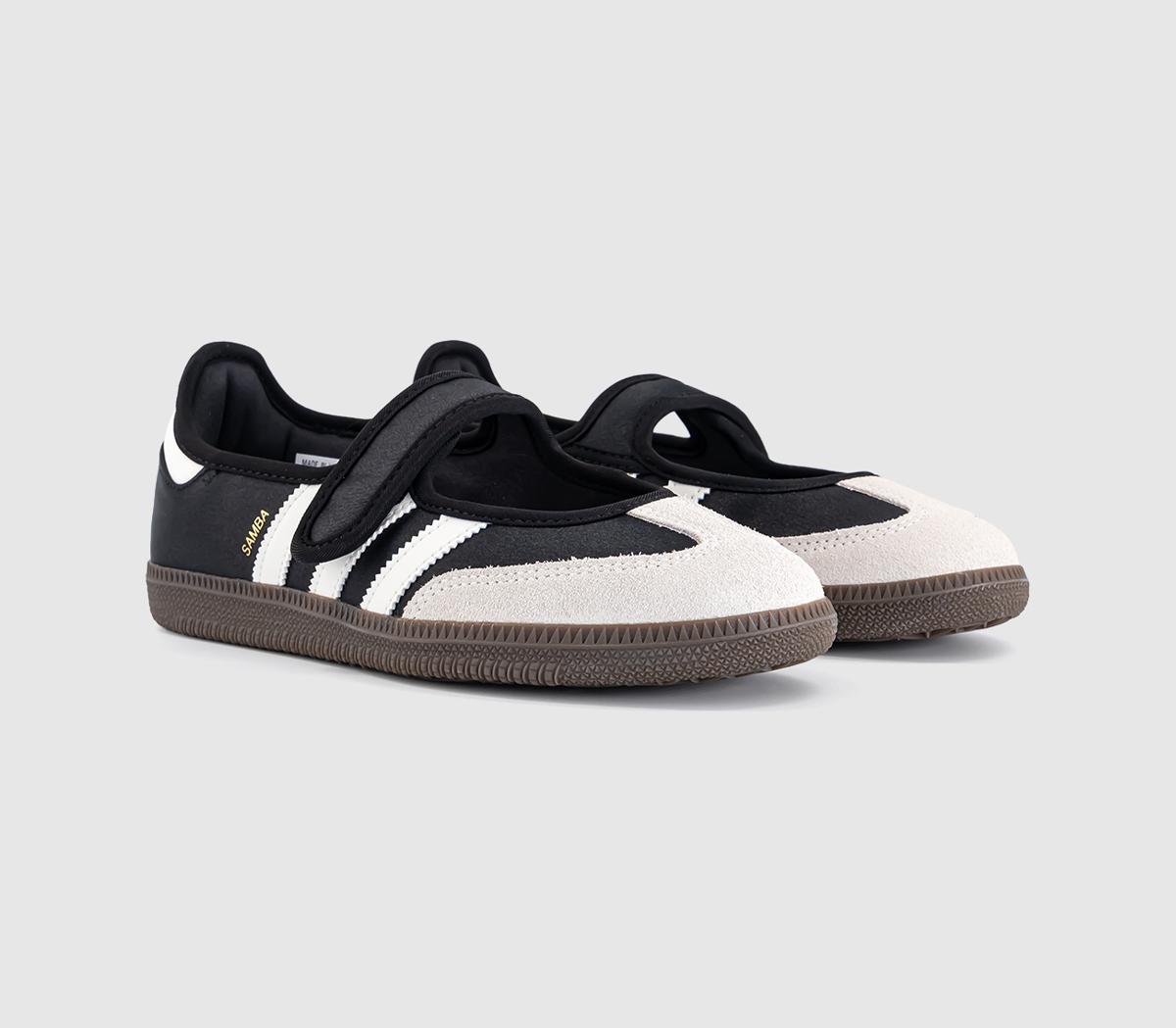 adidasSamba JanesBlack Black Light Silver Jade Horizon