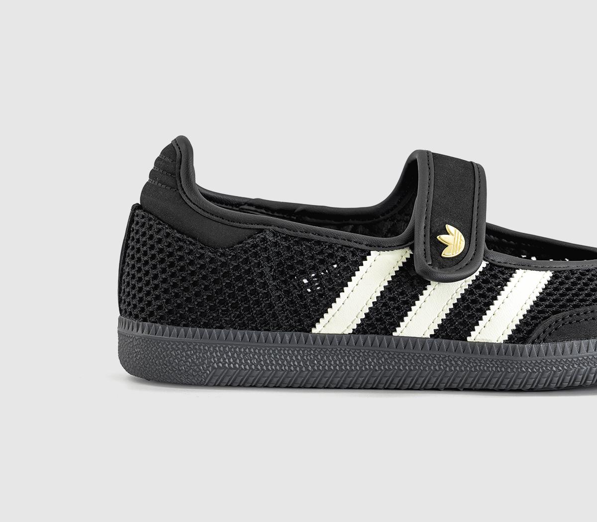 adidasSamba Jane Ballet TrainersBlack Off White Gold Metallic