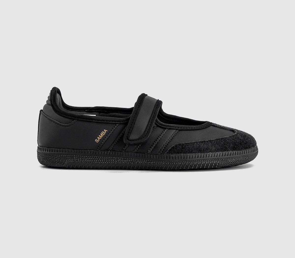 Adidas Womens Samba Janes Core Black, 6