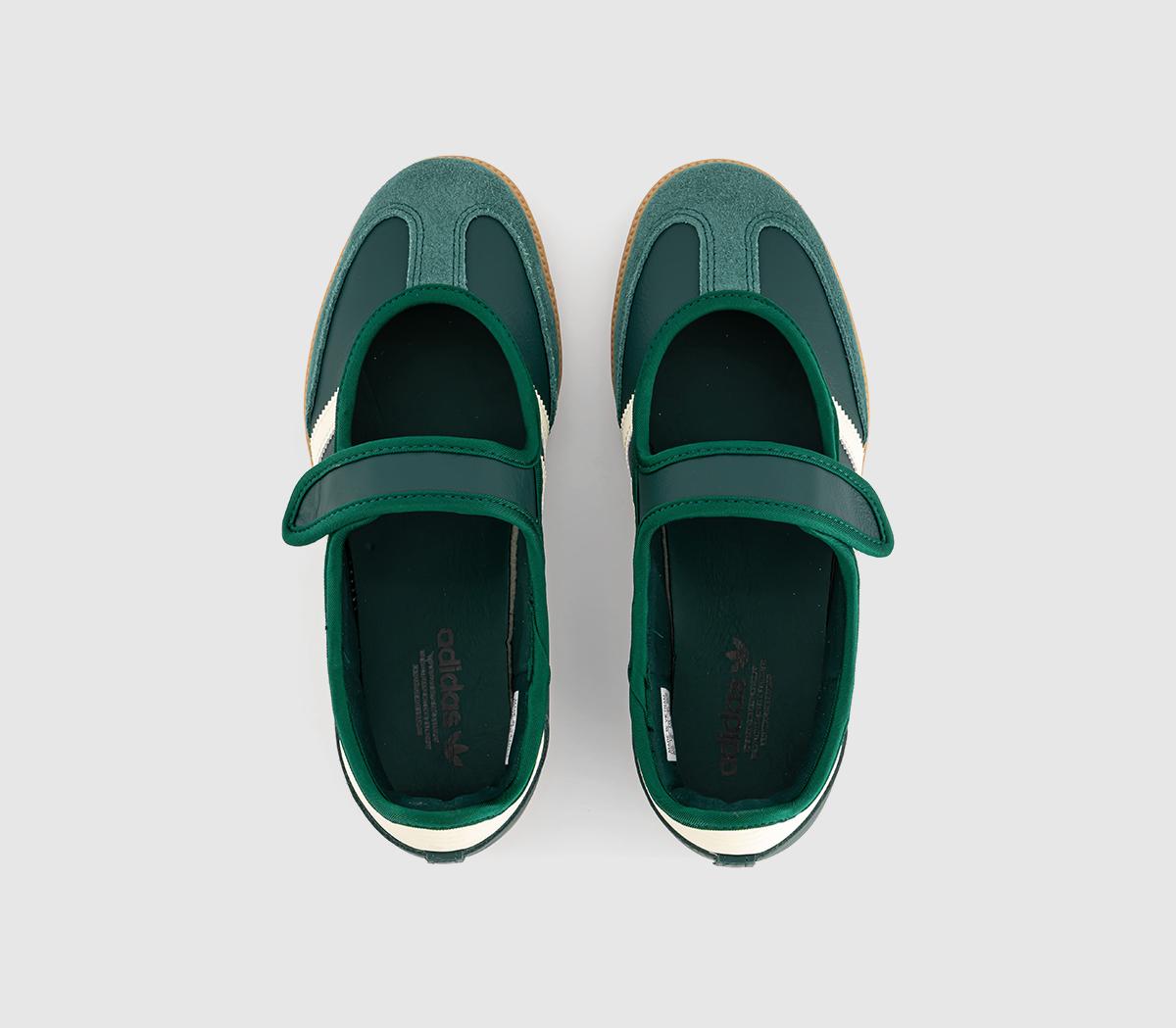 adidasSamba Jane TrainersCollegiate Green Gum Cream White