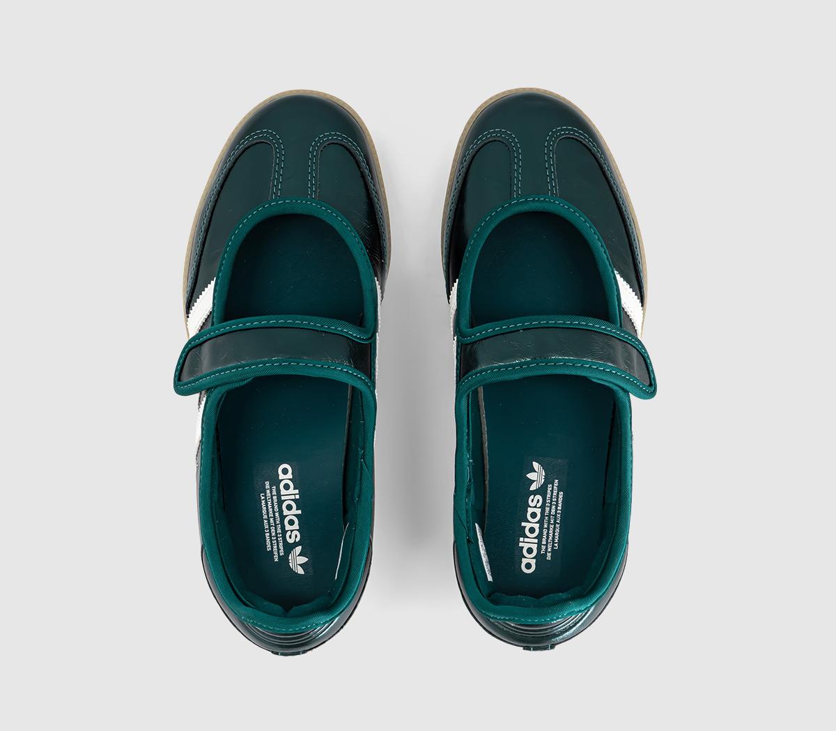 adidasSamba Jane Ballet TrainersRich Green Off White Gm