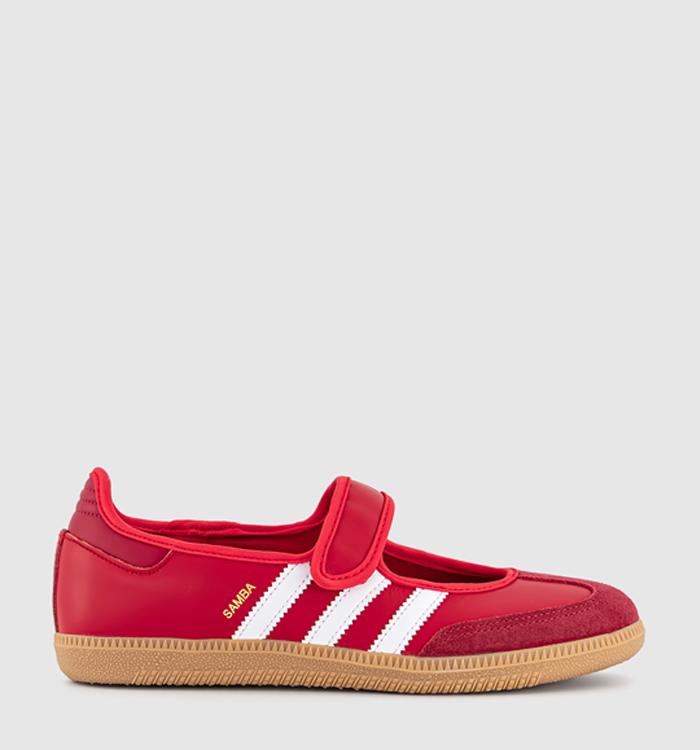 adidas Samba Jane Ballet Trainers Better Scarlet Victory Red Gum
