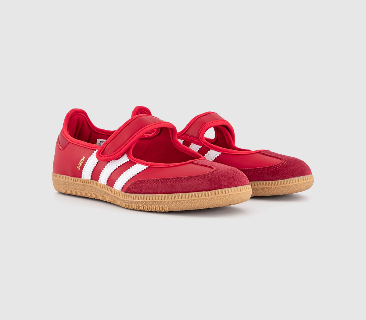 adidasSamba Jane TrainersBetter Scarlet Victory Red Gum