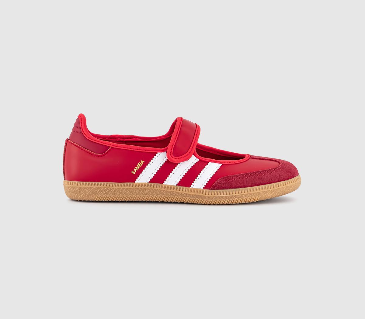 adidasSamba Jane TrainersBetter Scarlet Victory Red Gum