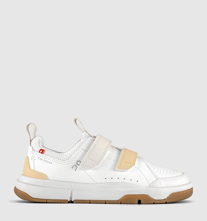ON The Rodger Youth Trainers White Blond