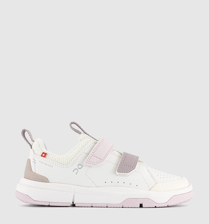 ON The Rodger Youth Trainers Ivory Orchid