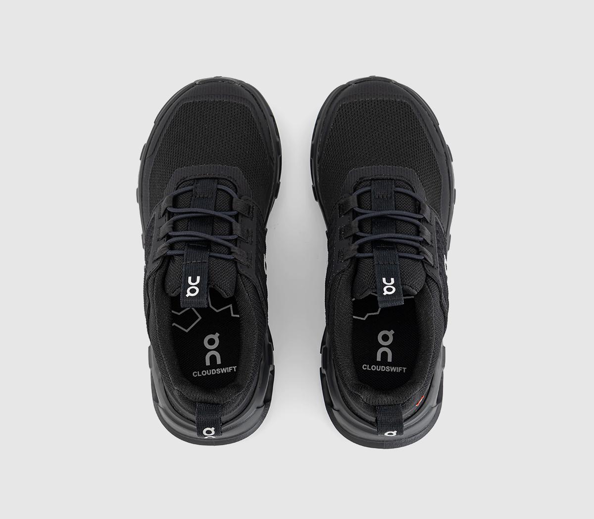 ONCloudswift Youth TrainersAll Black