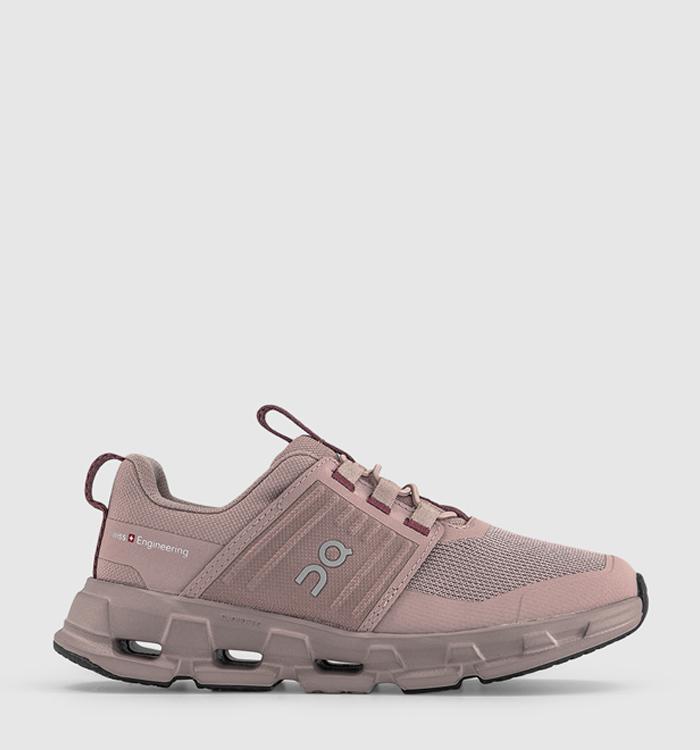 On Cloudswift Youth Trainers Biscuit Barberry