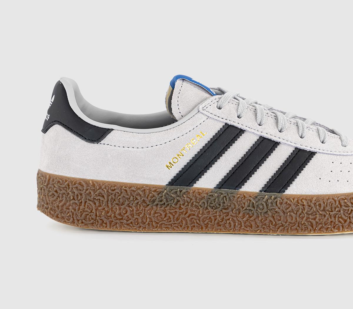 adidas Montreal RM Trainers Grey Black Gum - Women's Trainers