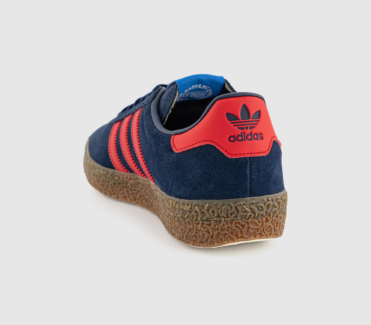 adidas Montreal RM Trainers Night Indigo Better Scarlet Gum