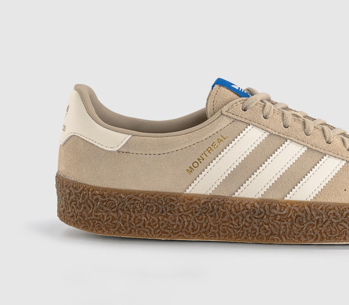 adidasMontreal RM Trainers Magic Beige Chalk White Gum