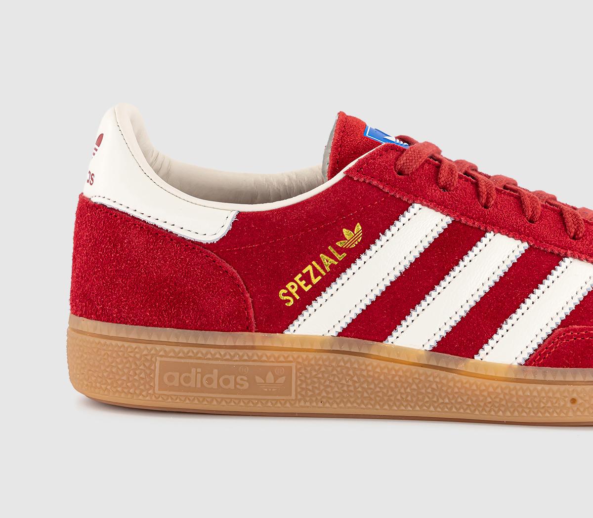 adidasHandball Spezial Made In Germany TrainersEquipment Red Off White Gum
