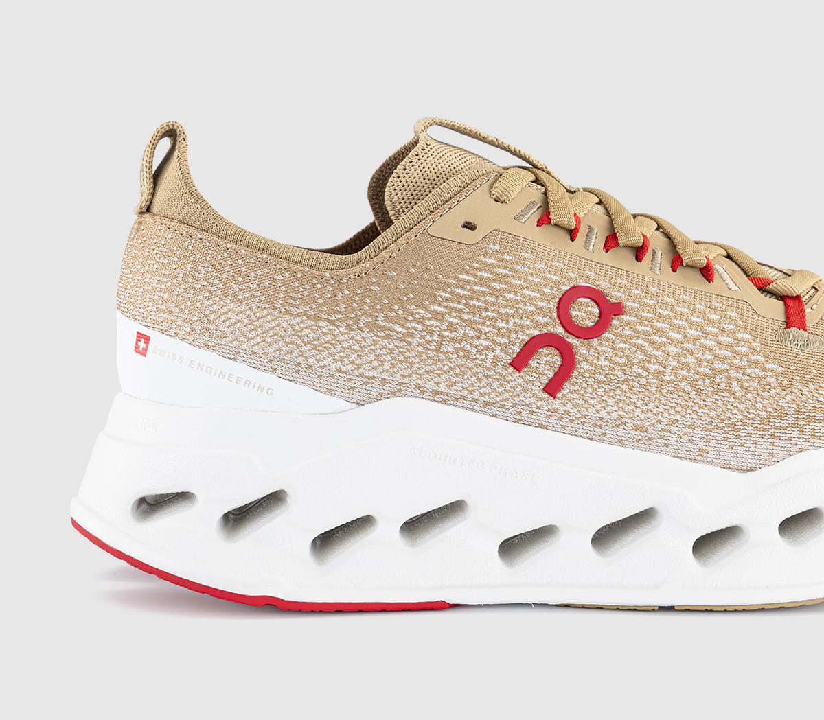 ONCloudsurfer Max TrainersChai Ivory