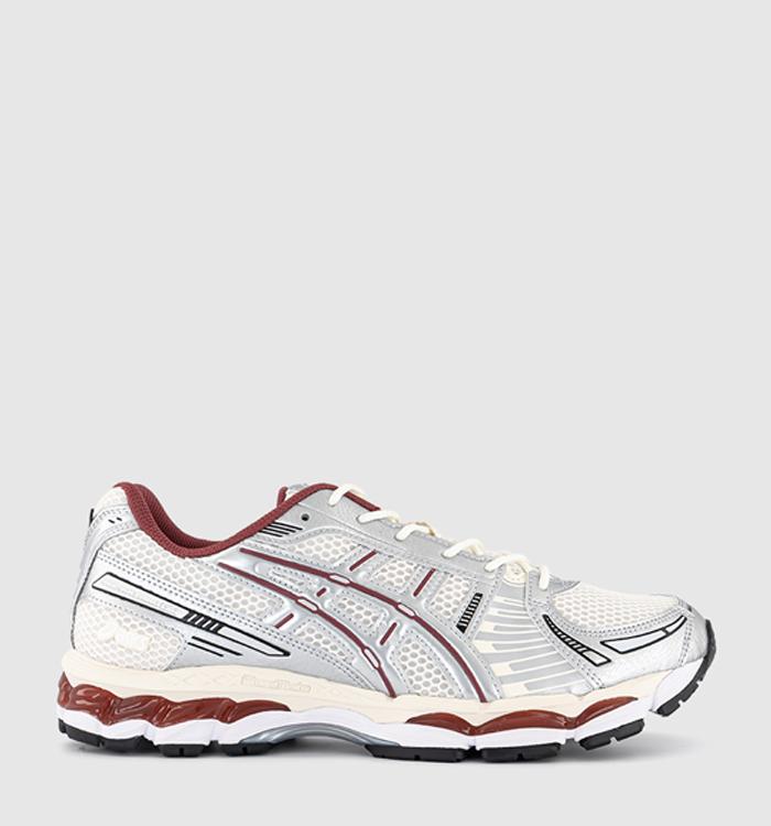ASICS Gel-Kayano 12.1 Trainers Cream Pure Silver