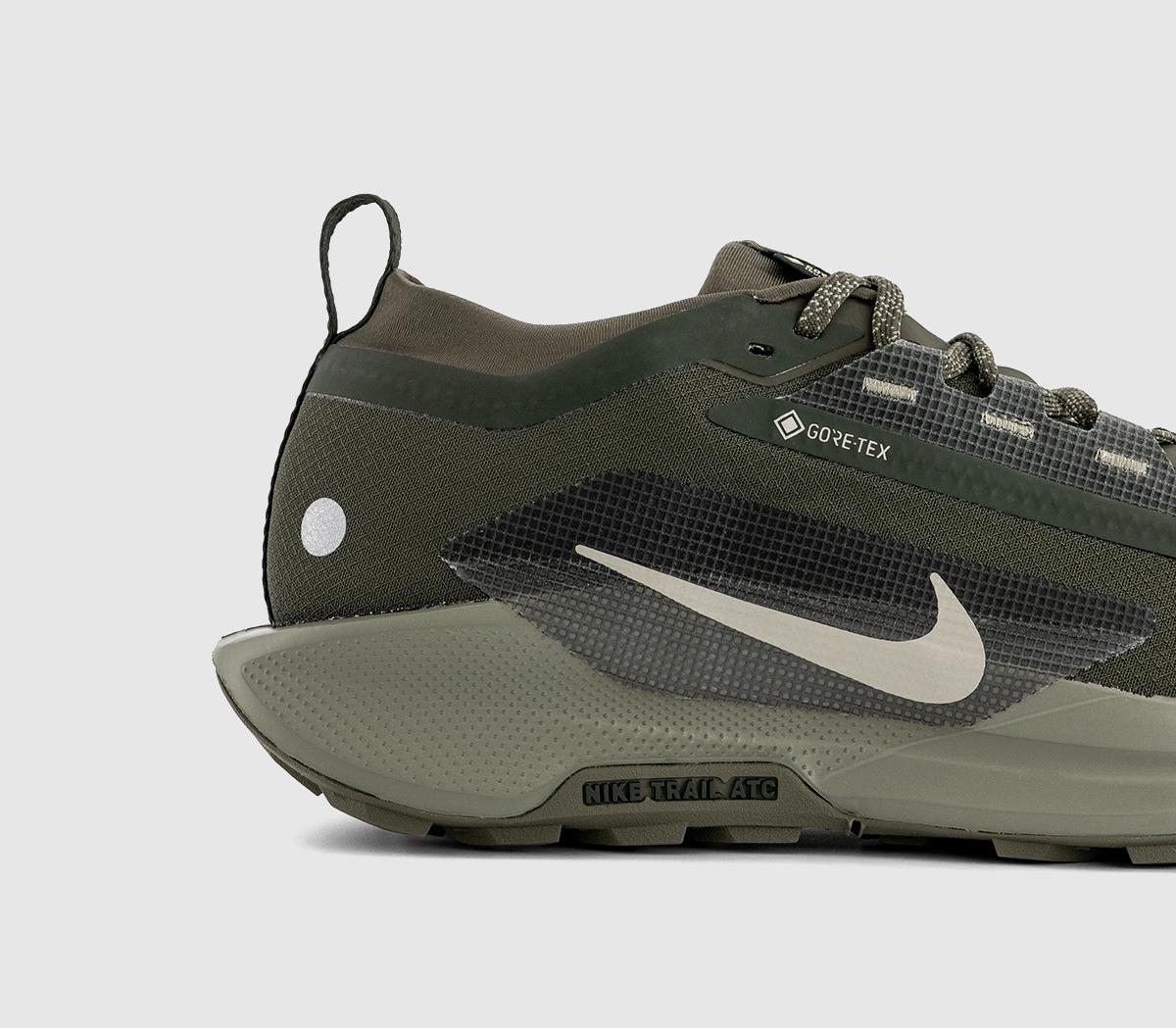 NikeReactX Pegasus Trail 5 Gore-Tex SPSequoia Medium Olive Cargo Khaki Light Army