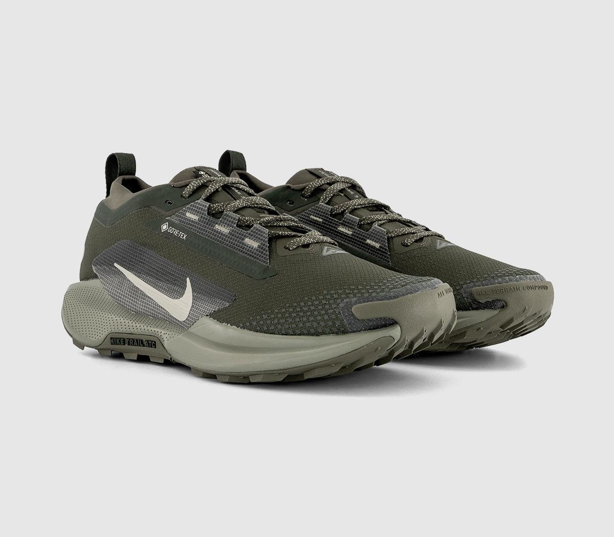 NikeReactX Pegasus Trail 5 Gore-Tex SPSequoia Medium Olive Cargo Khaki Light Army