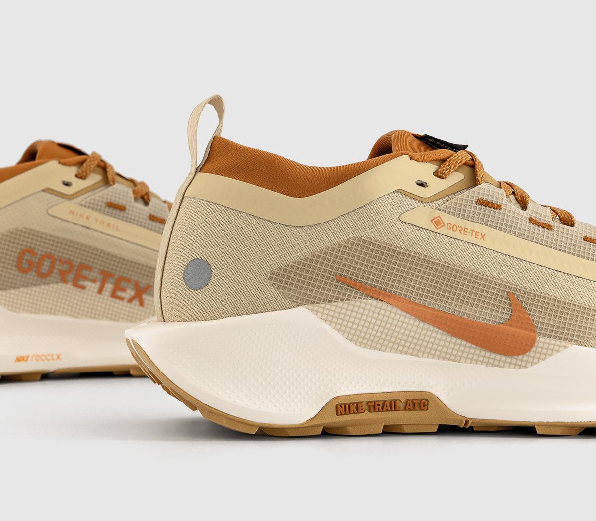 NikeReactx Pegasus Trail 5 GTX SP TrainersTeam Gold Desert Ochre Wheat Gold Pale Ivory