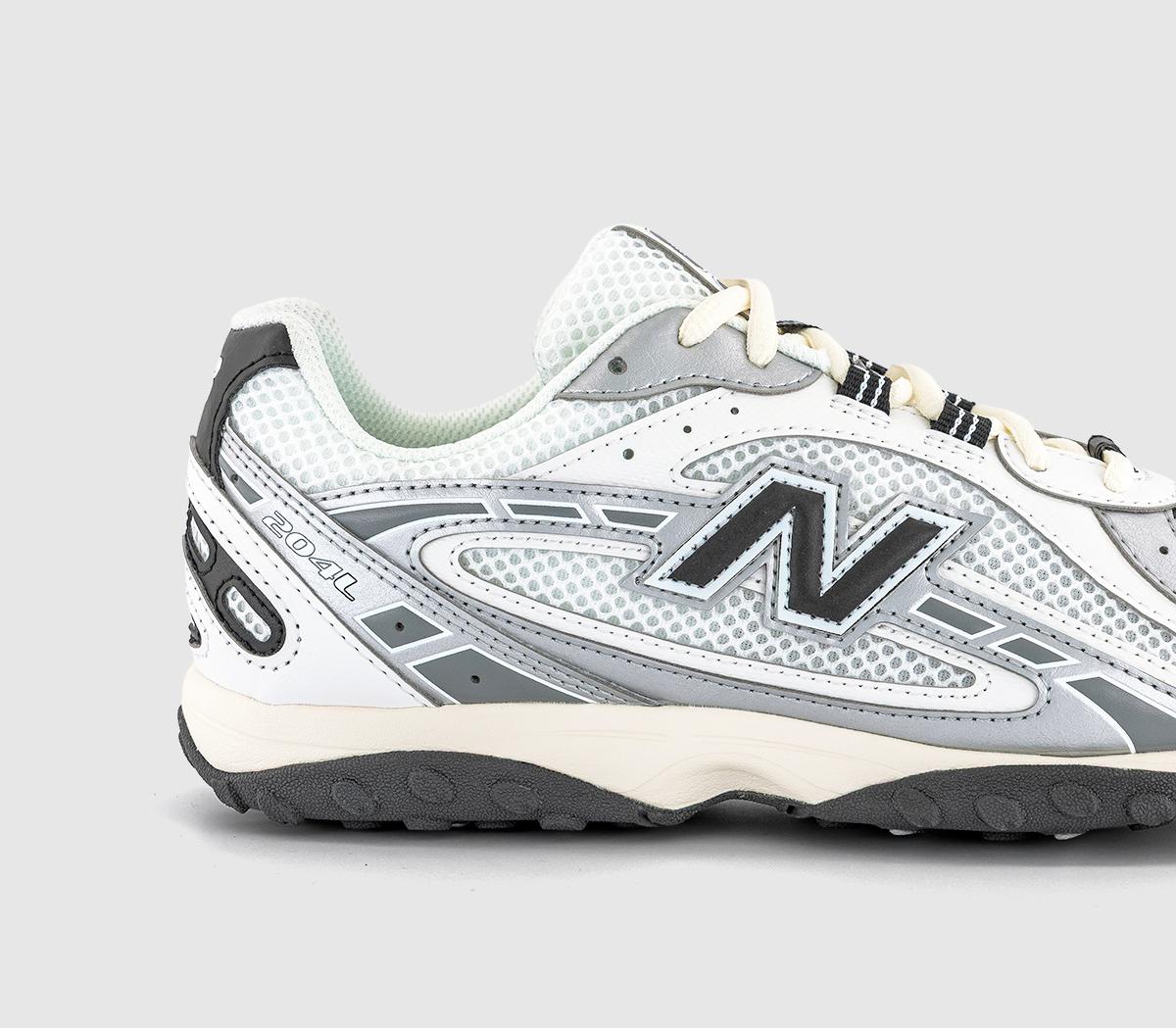 New Balance204L TrainersSilver Metallic Black