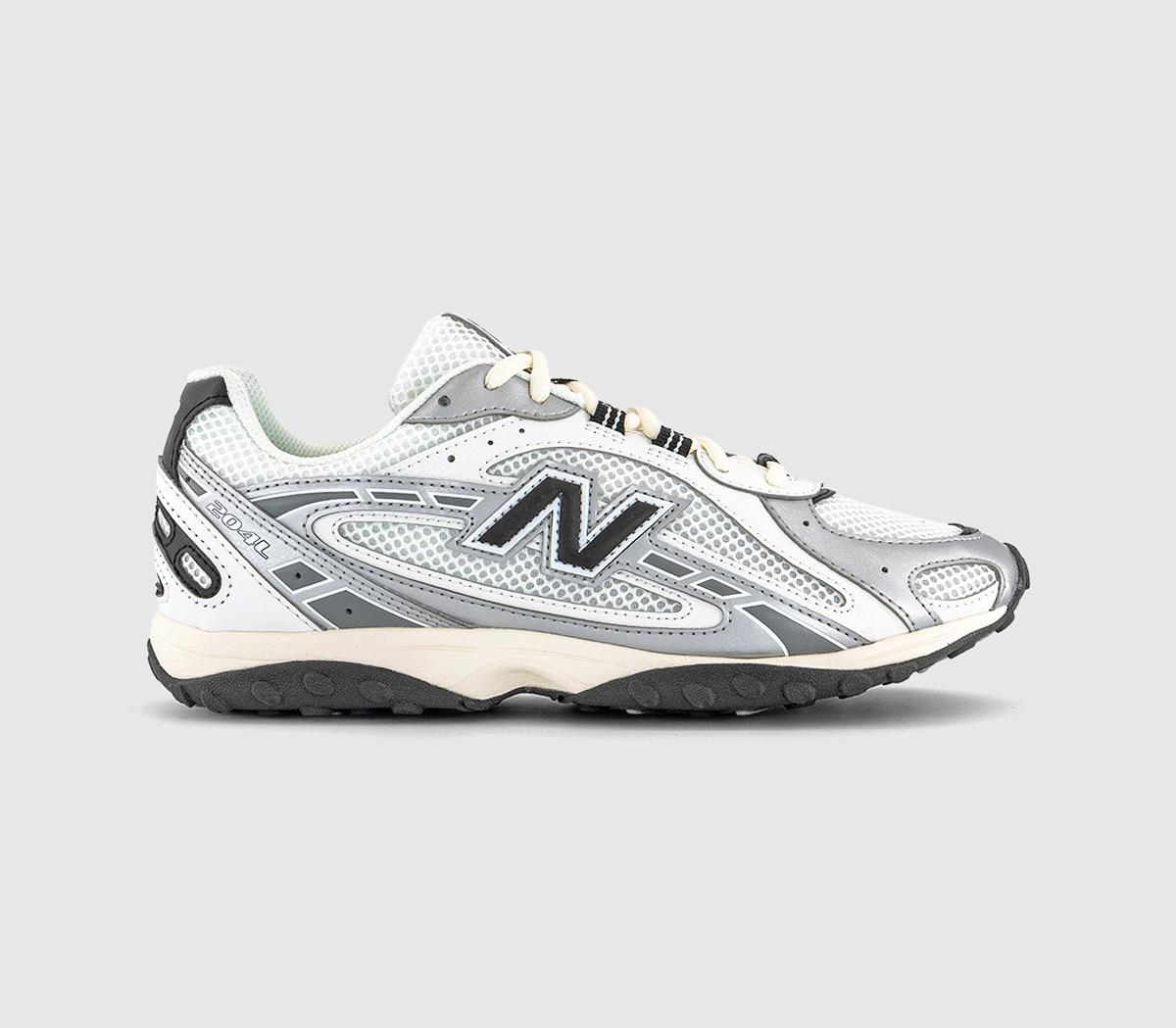 New Balance204L TrainersSilver Metallic Black