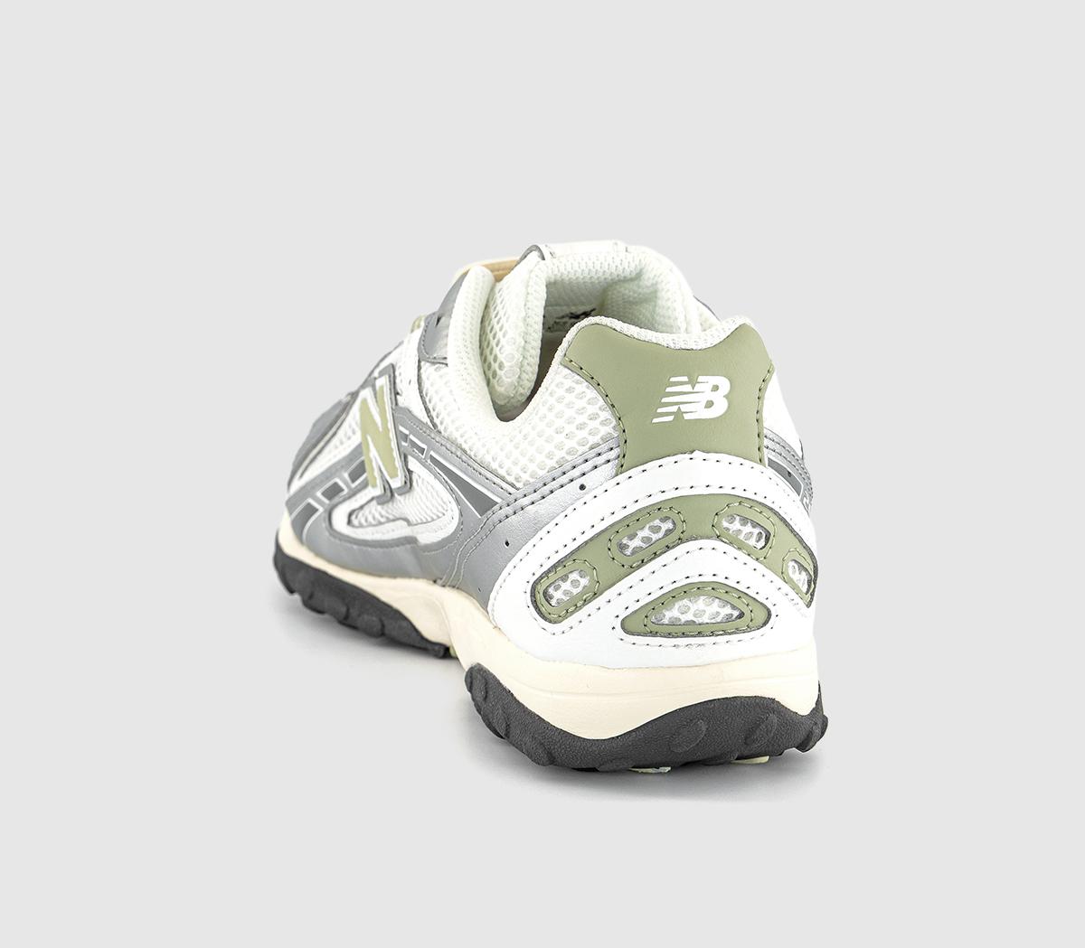 New Balance204L TrainersSilver Metallic Green