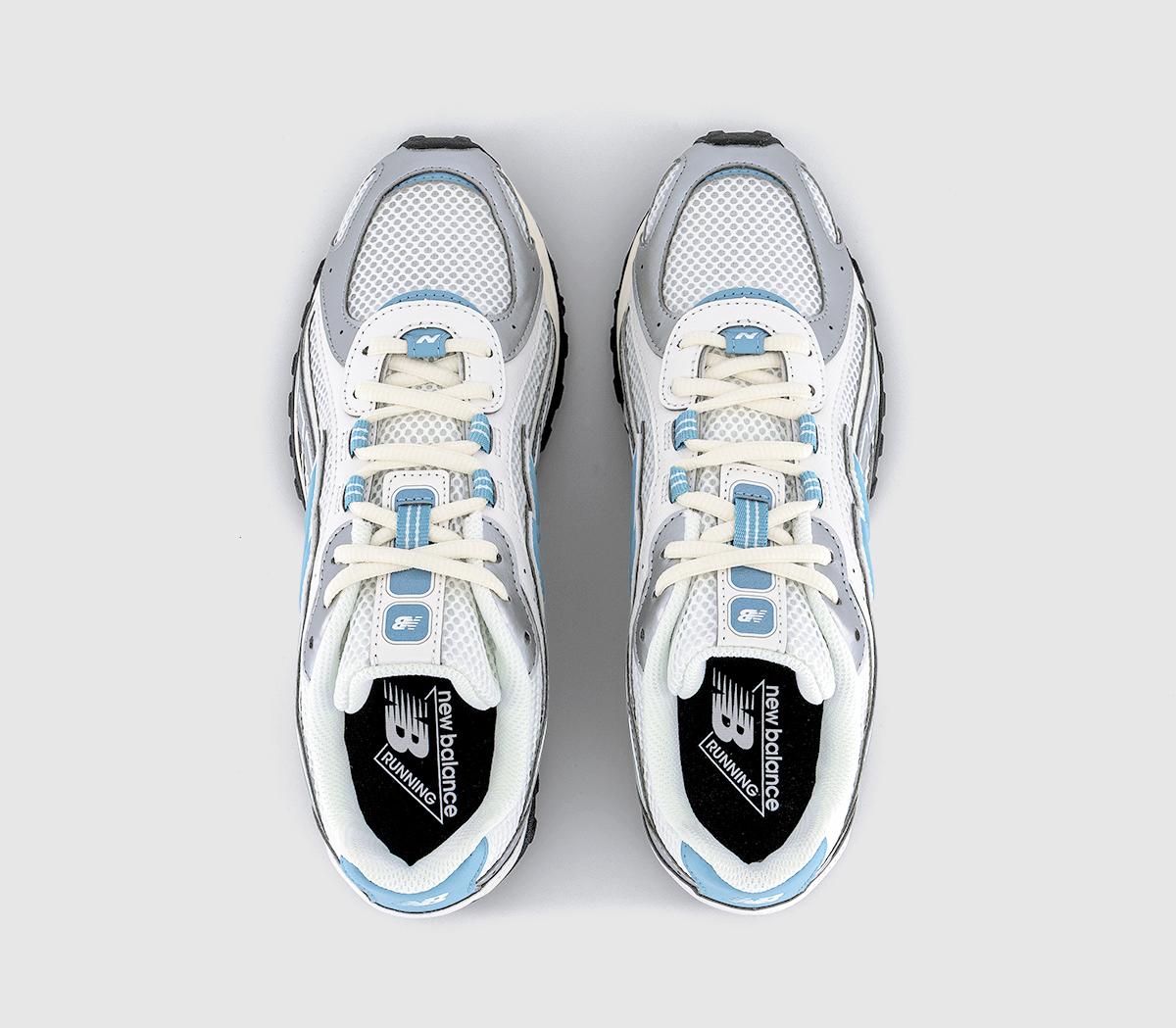 New Balance204L TrainersSilver Metallic Off White Blue