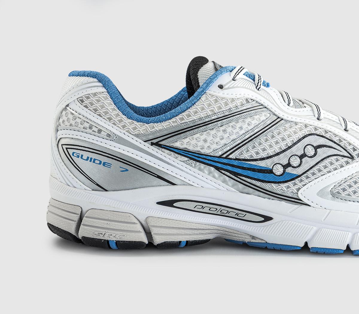 SauconyProgrid Guide 7 TrainersWhite Blissful