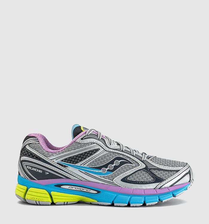 Saucony Progrid Guide 7 Trainers Grey Aqua