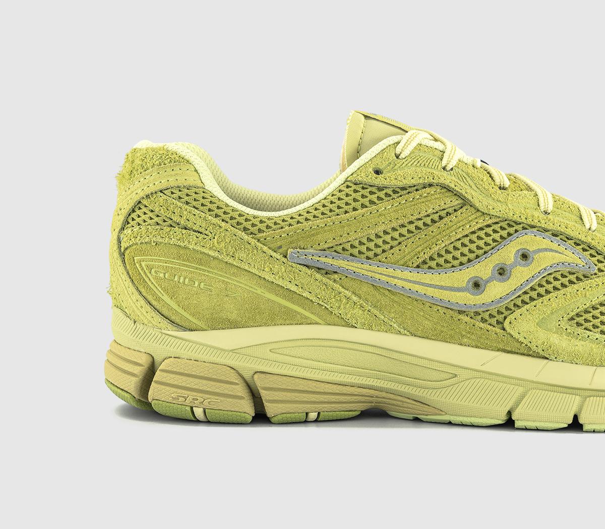 SauconySaucony x 3Sixteen Progrid Guide 7 Trainers3sixteen Lime