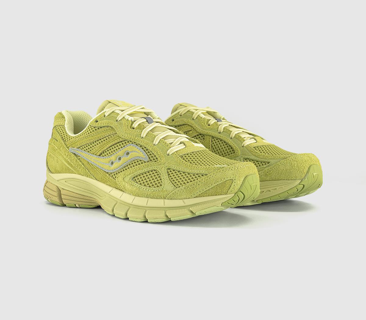 SauconySaucony x 3Sixteen Progrid Guide 7 Trainers3sixteen Lime