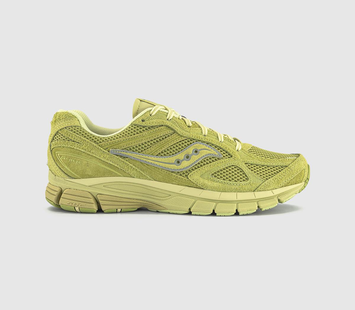 SauconySaucony x 3Sixteen Progrid Guide 7 Trainers3sixteen Lime