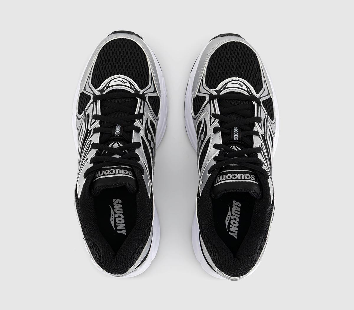 SauconyRide Millenium TrainersBlack Silver