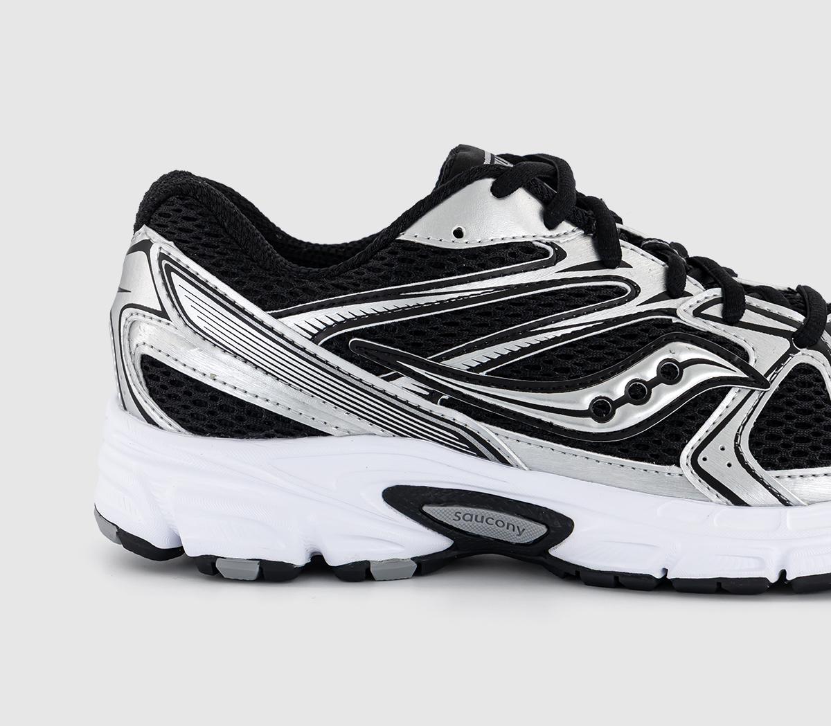 SauconyRide Millenium TrainersBlack Silver