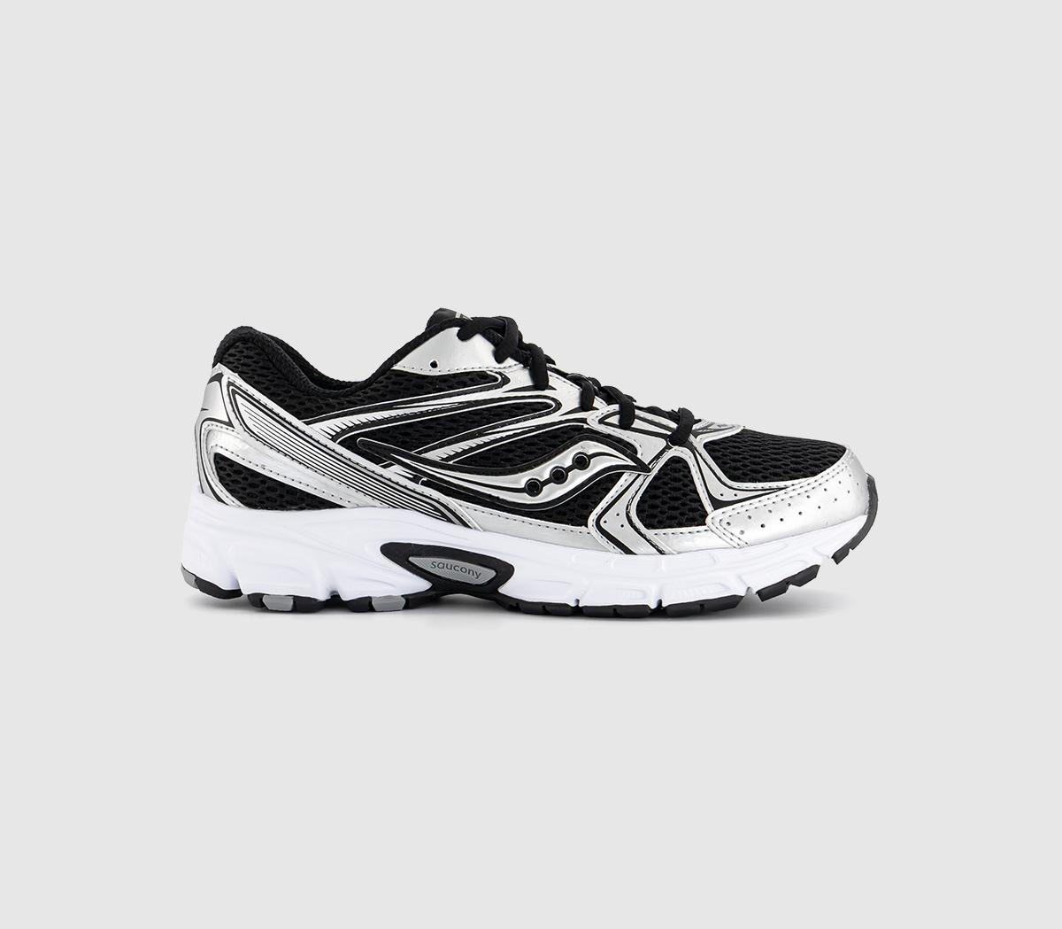 SauconyRide Millenium TrainersBlack Silver