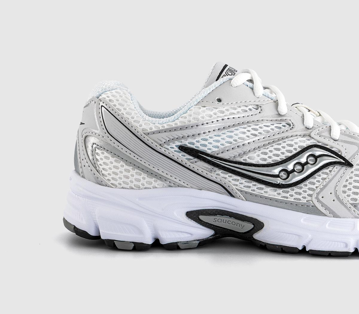 SauconyRide Millenium Trainers SauconyRide Millenium TrainersWhite Silver
