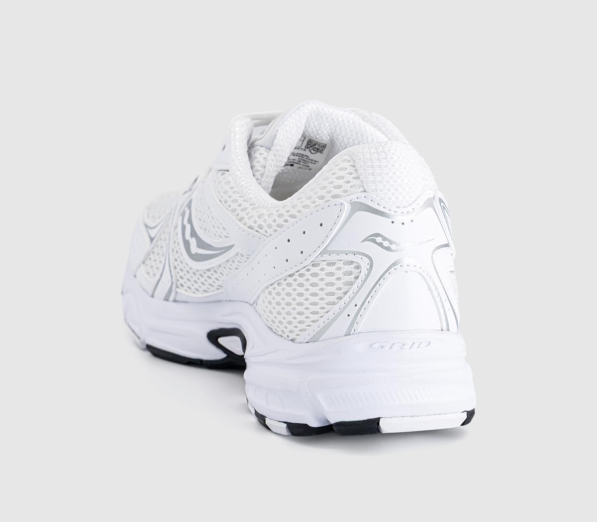 SauconyRide Millenium TrainersWhite White Silver