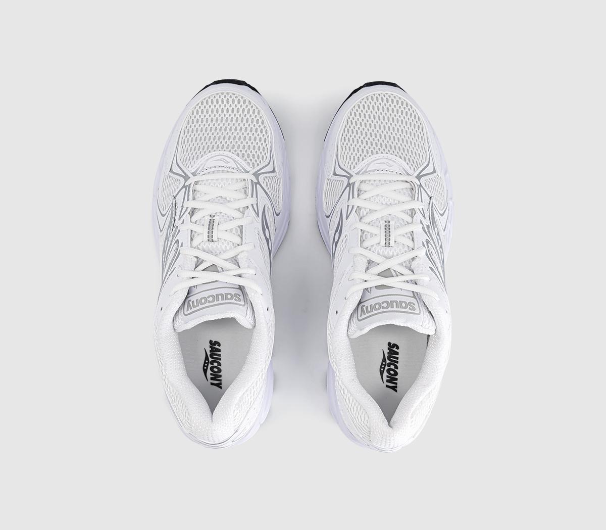 SauconyRide Millenium TrainersWhite White Silver