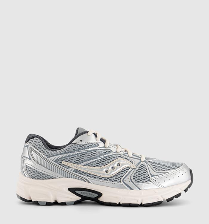 Saucony Ride Millenium Trainers Grey Silver