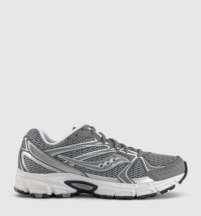Saucony Ride Millenium Trainers Grey Grey Silver