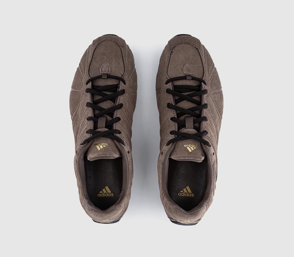 adidasGhost Sprint TrainersEarth Strata Aurora Coffee Gold Metallic