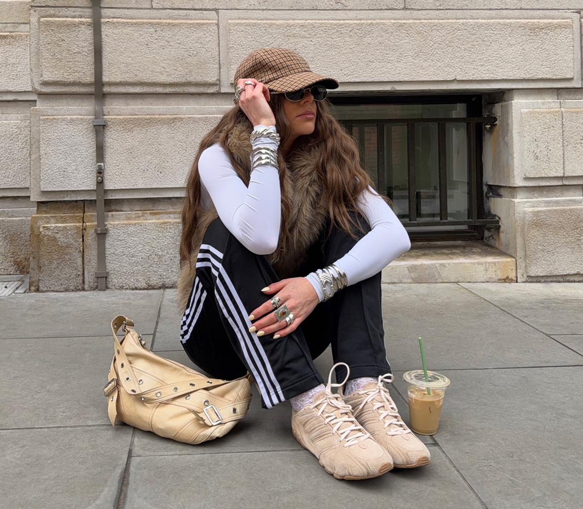 adidasGhost Sprint TrainersMagic Beige Wonder White Gum