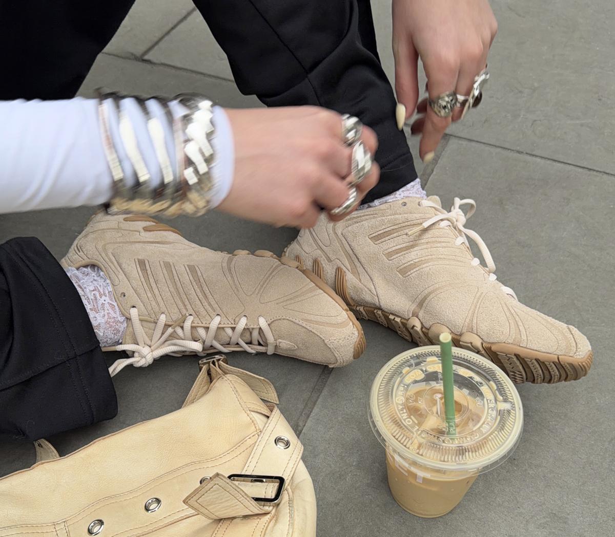 adidasGhost Sprint TrainersMagic Beige Wonder White Gum